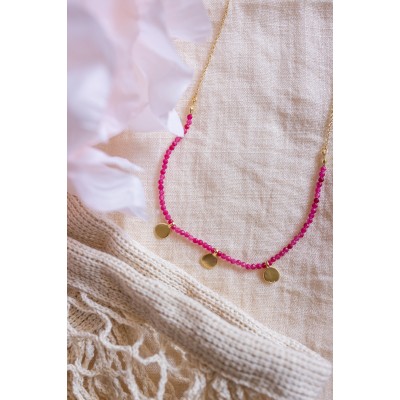 Ruby necklace 925°