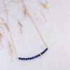 Xειροποιητα κολιε - Χειροποιητα Κοσμηματα - Χειροποιητα Κολιε - Lapis Lazulis kolie asimi 925