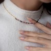 Tourmaline chain necklace 925° Necklaces