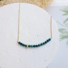 Chrysocolla Necklace 925° Necklaces
