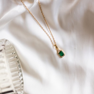 Catalina necklace green 
