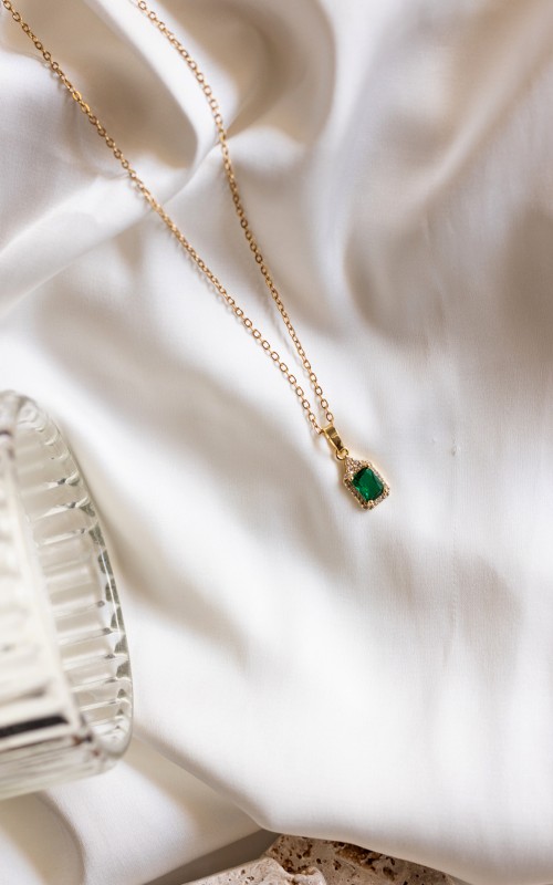 Catalina necklace green 