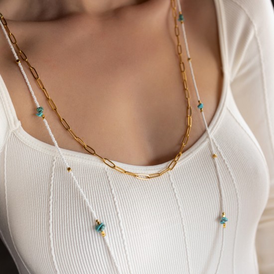 Double long necklace  Necklaces