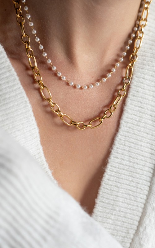 Set Rozario chain necklaces