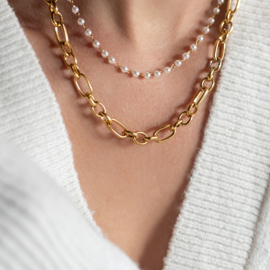 Set Rozario chain necklaces Necklaces