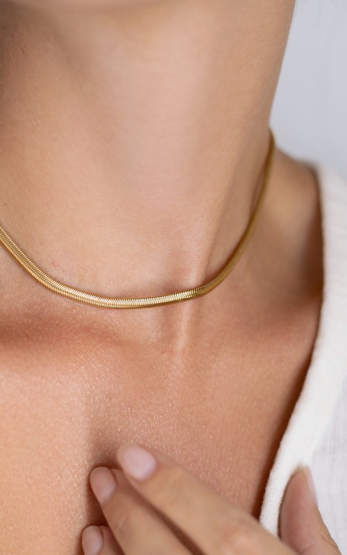 Snake chain gold