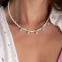 White Gloria necklace 