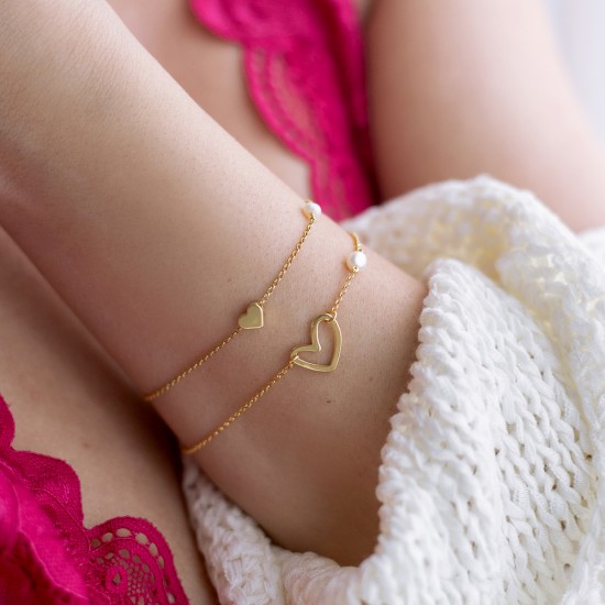 Tiny Heart bracelet 925° Bracelets