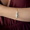 Larimar pearl bracelet 925° Bracelets