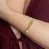 Peridot Pearl bracelet 925°