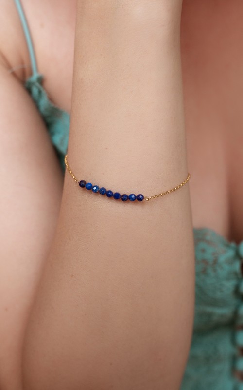 Lapis Lazulis Bracelet 925°