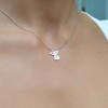 Angel minimal necklace sterling silver 925