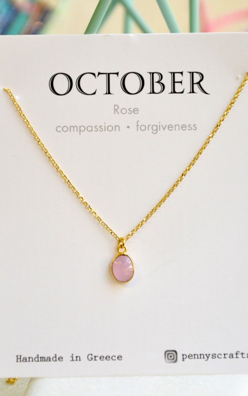 October necklace 